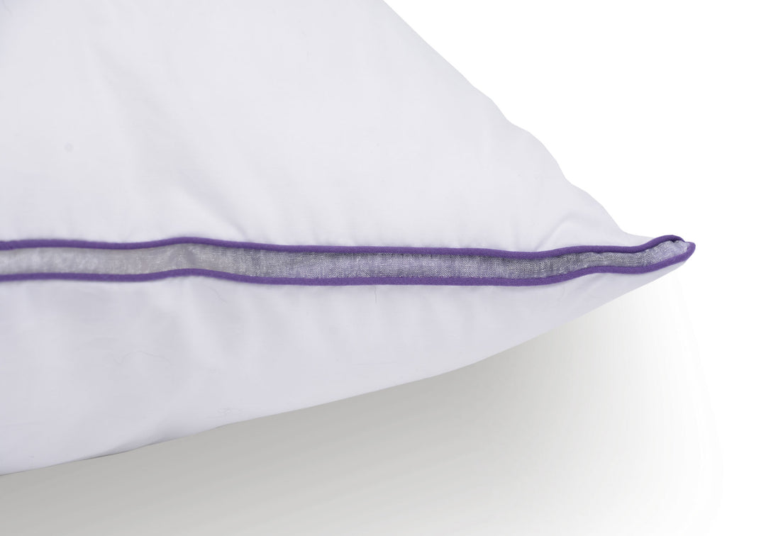 Patented pillow giving both comfort and support using internal ties Gx Pillows